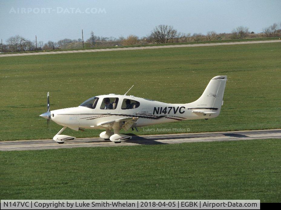 N147VC, 2003 Cirrus SR22 C/N 0689, From Sywell Aerodrome.