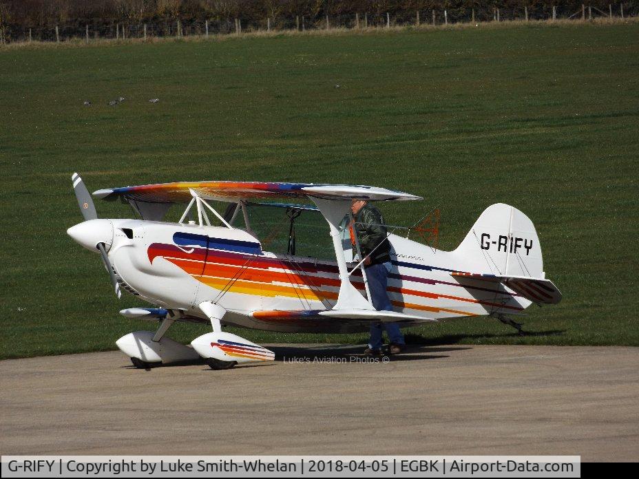 G-RIFY, 1998 Christen Eagle II C/N GN-1, From Sywell Aerodrome.