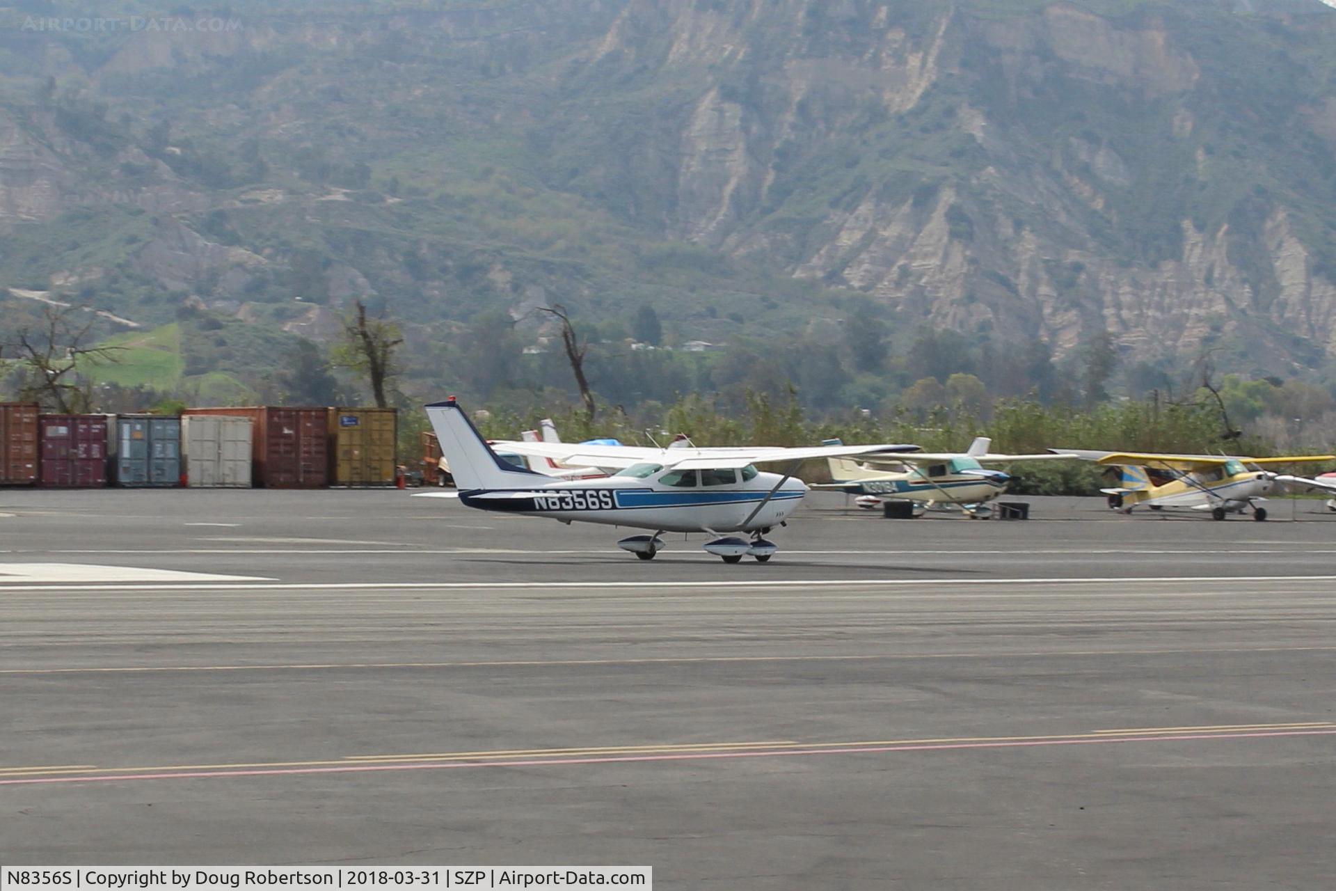N8356S, 1965 Cessna 182H Skylane C/N 18256456, 1965 Cessna 182H SKYLANE, Continental O-470-S 230 Hp, takeoff roll Rwy 22