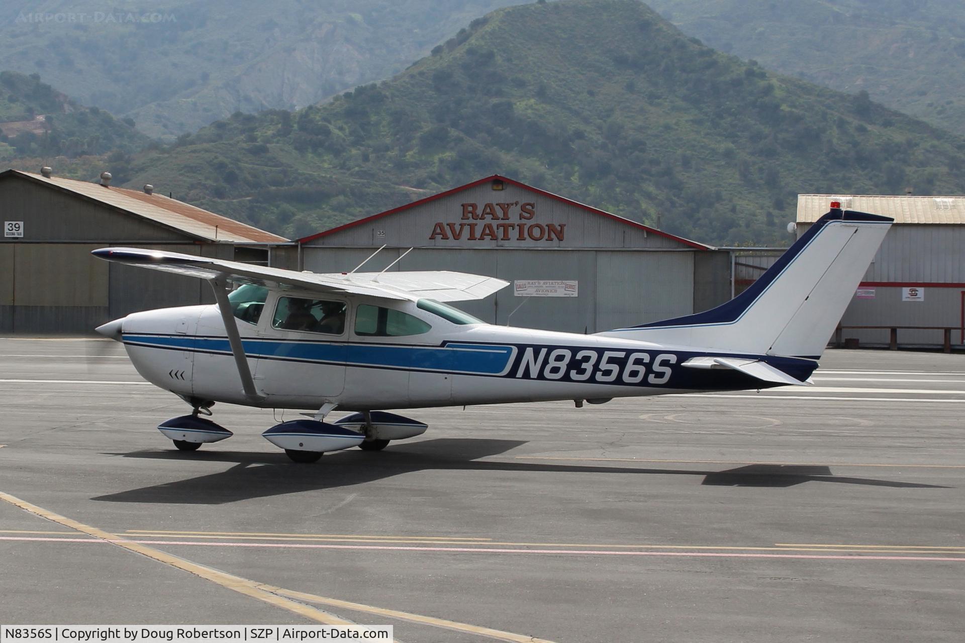 N8356S, 1965 Cessna 182H Skylane C/N 18256456, 1965 Cessna 182H SKYLANE, Continental O-470-S 230 Hp, holding short Rwy 22