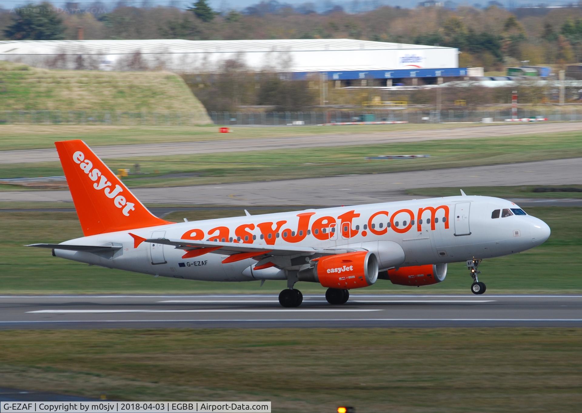 G-EZAF, 2006 Airbus A319-111 C/N 2715, Taken from Freeport carpark