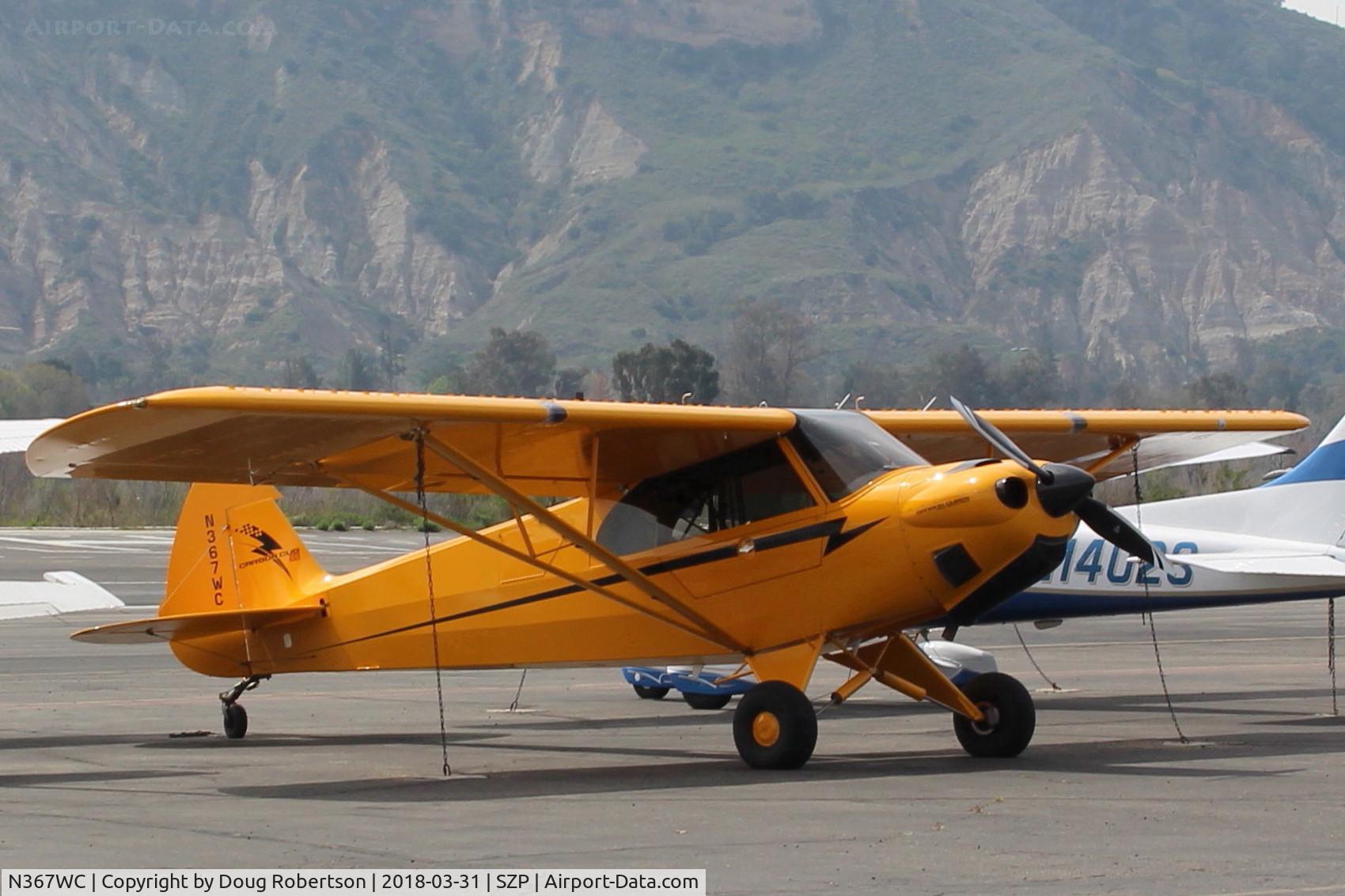 N367WC, Cub Crafters CC11-160 Carbon Cub SS C/N CC11-00151, 2010 CUBCRAFTERS CC11-160 CARBON CUB SS, S-LSA, CubCrafters CC340 180 Hp for 5 minutes, 80 Hp continuous, wing Micro vortex generators