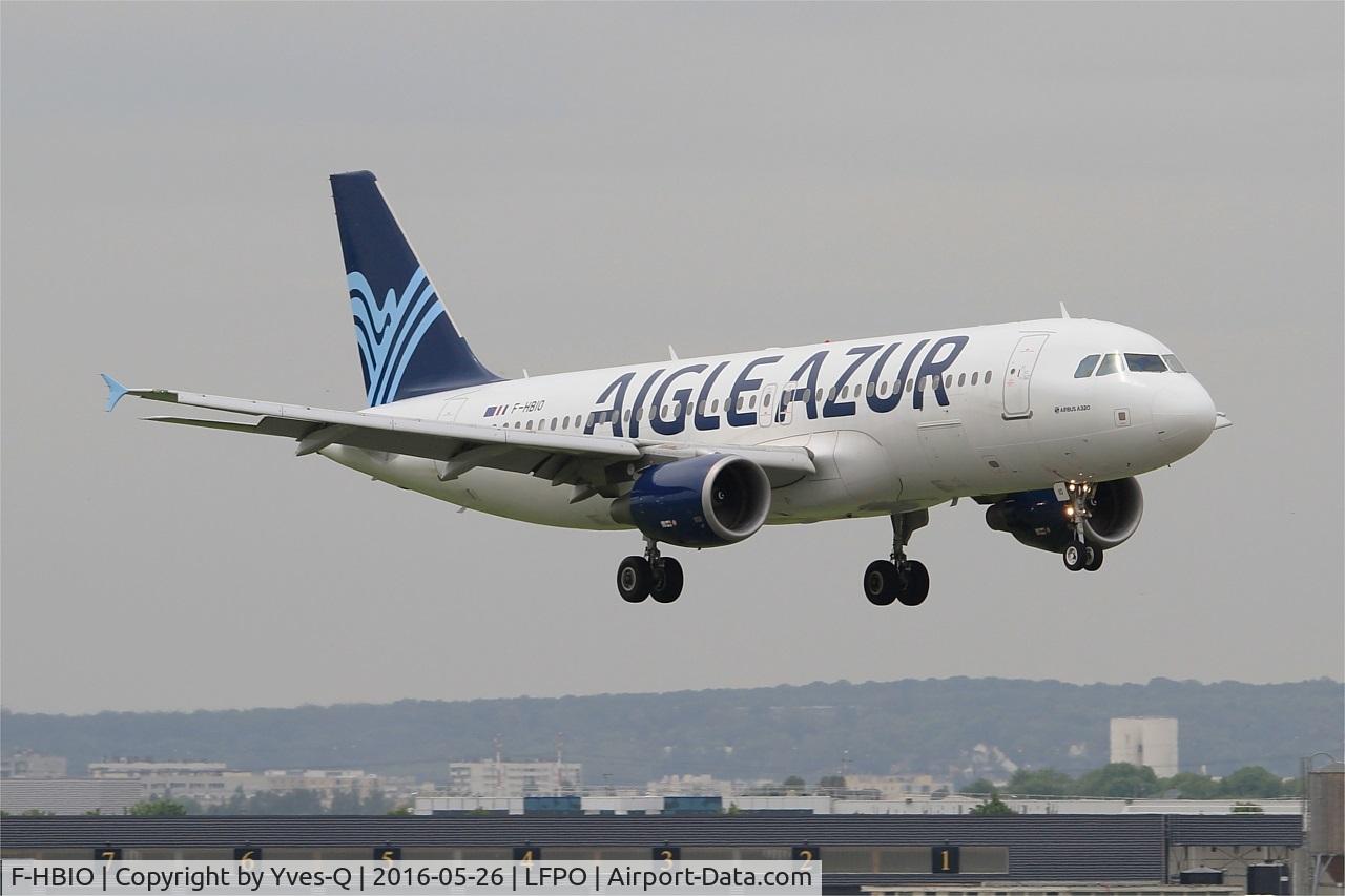 F-HBIO, 2007 Airbus A320-214 C/N 3242, Airbus A320-214, Short approach Rwy 08, Paris-Orly Airport (LFPO-ORY)