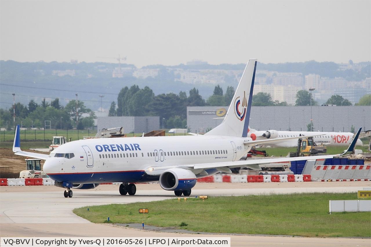 VQ-BVV, 2014 Boeing 737-8LJ C/N 41201, Boeing 737-8LJ, Taxiing to holding point rwy 08, Paris-Orly Airport (LFPO-ORY)