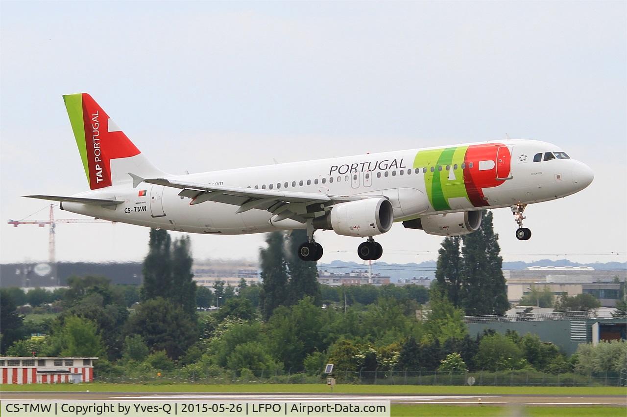 CS-TMW, 2001 Airbus A320-214 C/N 1667, Airbus A320-214, On final rwy 06, Paris-Orly Airport (LFPO-ORY)