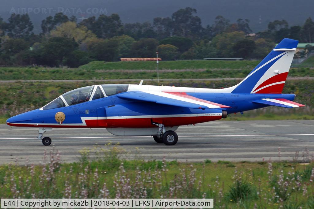 E44, Dassault-Dornier Alpha Jet E C/N E44, Taxiing