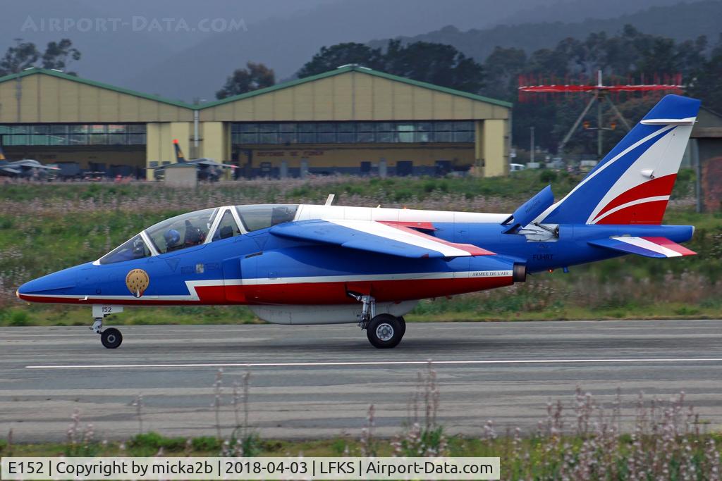 E152, Dassault-Dornier Alpha Jet E C/N E152, Taxiing