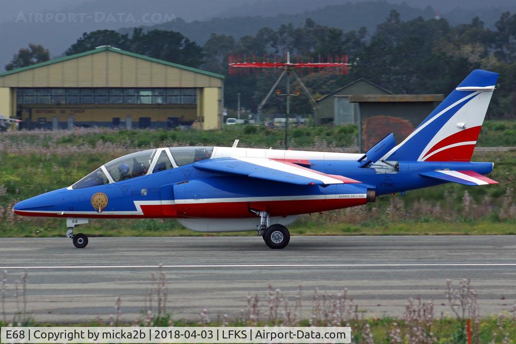 E68, Dassault-Dornier Alpha jet E C/N E68, Taxiing