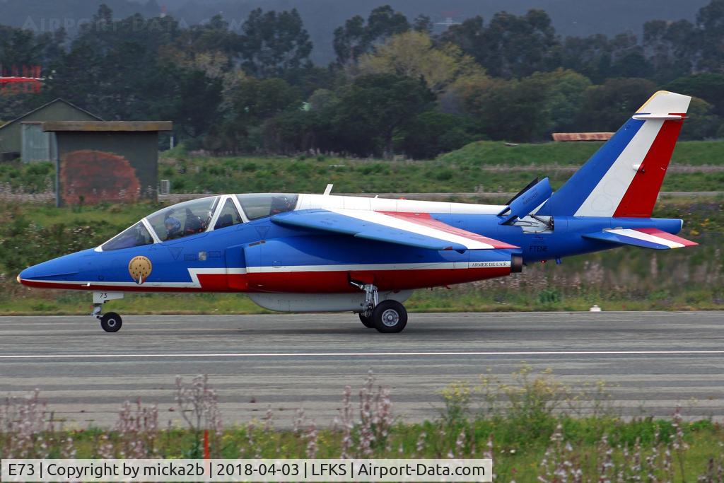 E73, Dassault-Dornier Alpha Jet E C/N E73, Taxiing