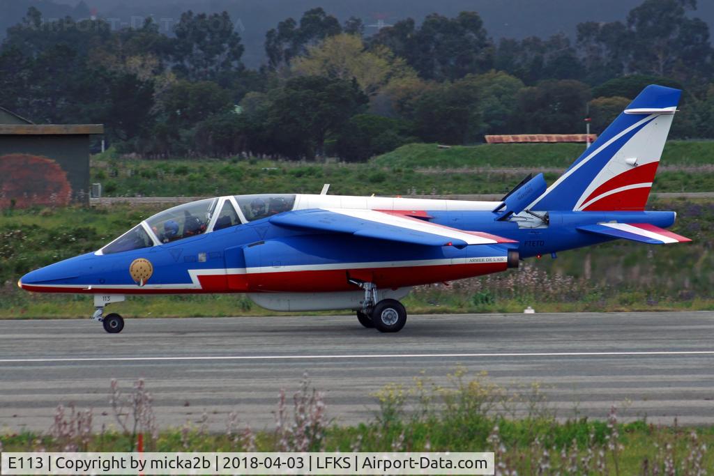 E113, Dassault-Dornier Alpha Jet E C/N E113, Taxiing