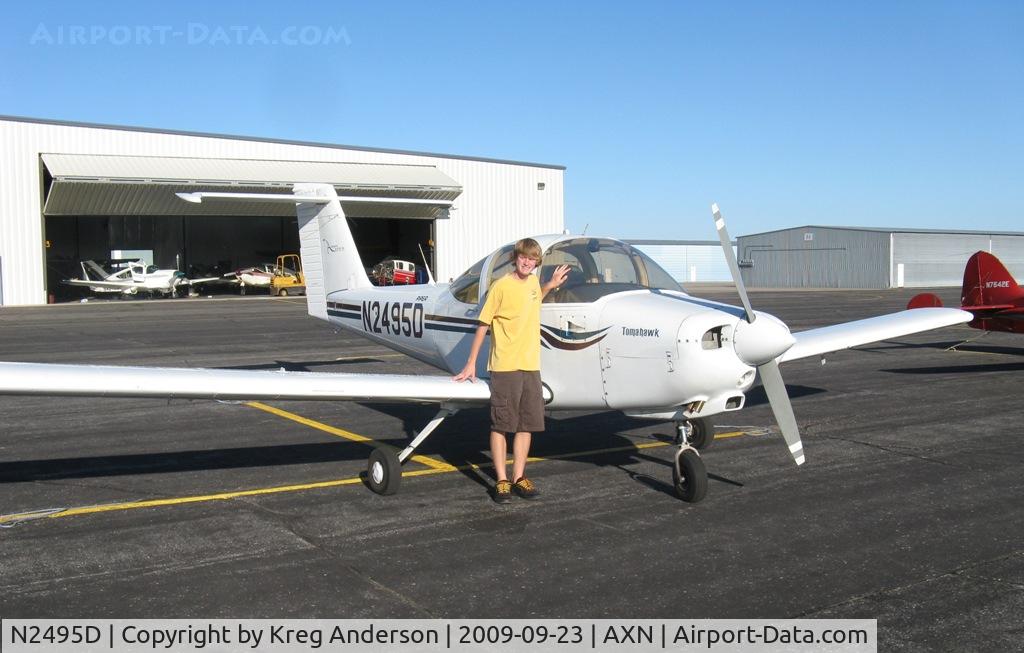 N2495D, 1978 Piper PA-38-112 Tomahawk Tomahawk C/N 38-79A0333, Me with the Piper PA-38 Tomahawk (N2495D) I use for flight training.