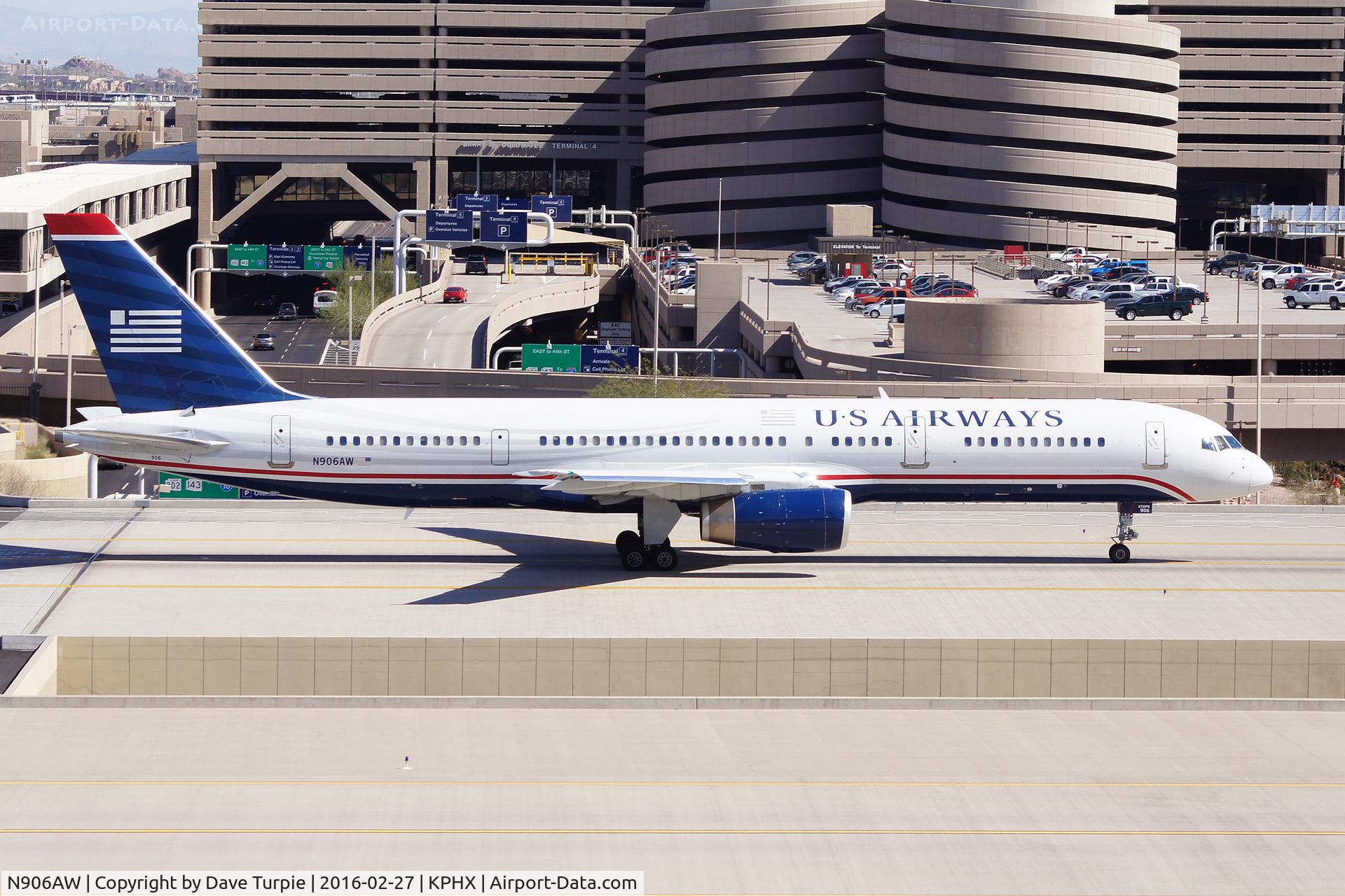 N906AW, 1986 Boeing 757-2S7 C/N 23568, WFU on March 4, 2016.   It is now stored at KSBD.