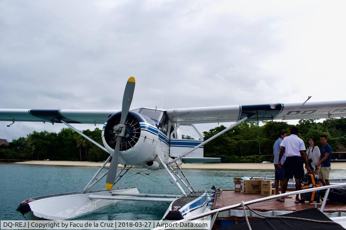 DQ-REJ, 1964 De Havilland Canada DHC-2 Beaver Mk.I C/N 1544, DQ-REJ is now flying in Fiji for Turtule Airways. They make touristic flights picking people in Nadi (main city) and flying to surrounding islands and resorts.