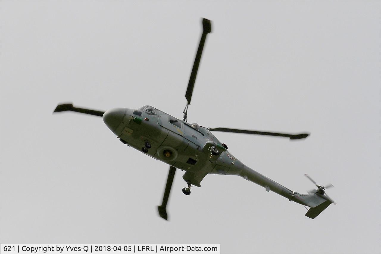621, Westland Lynx HAS.2(FN) C/N 092, Westland Lynx HAS.2(FN), Take off, Lanvéoc-Poulmic (LFRL)