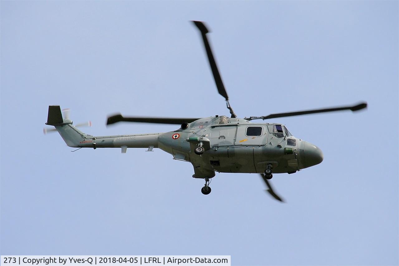 273, Westland Lynx HAS.2(FN) C/N 066, Westland Lynx HAS.2(FN), Take off, Lanvéoc-Poulmic Naval Air Base (LFRL)