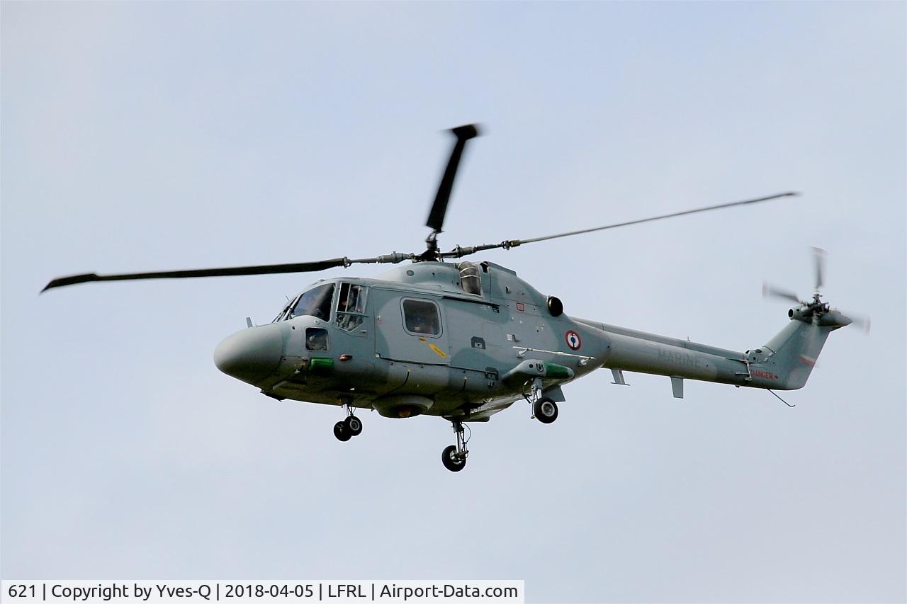 621, Westland Lynx HAS.2(FN) C/N 092, Westland Lynx HAS.2(FN), Take off, Lanvéoc-Poulmic (LFRL)