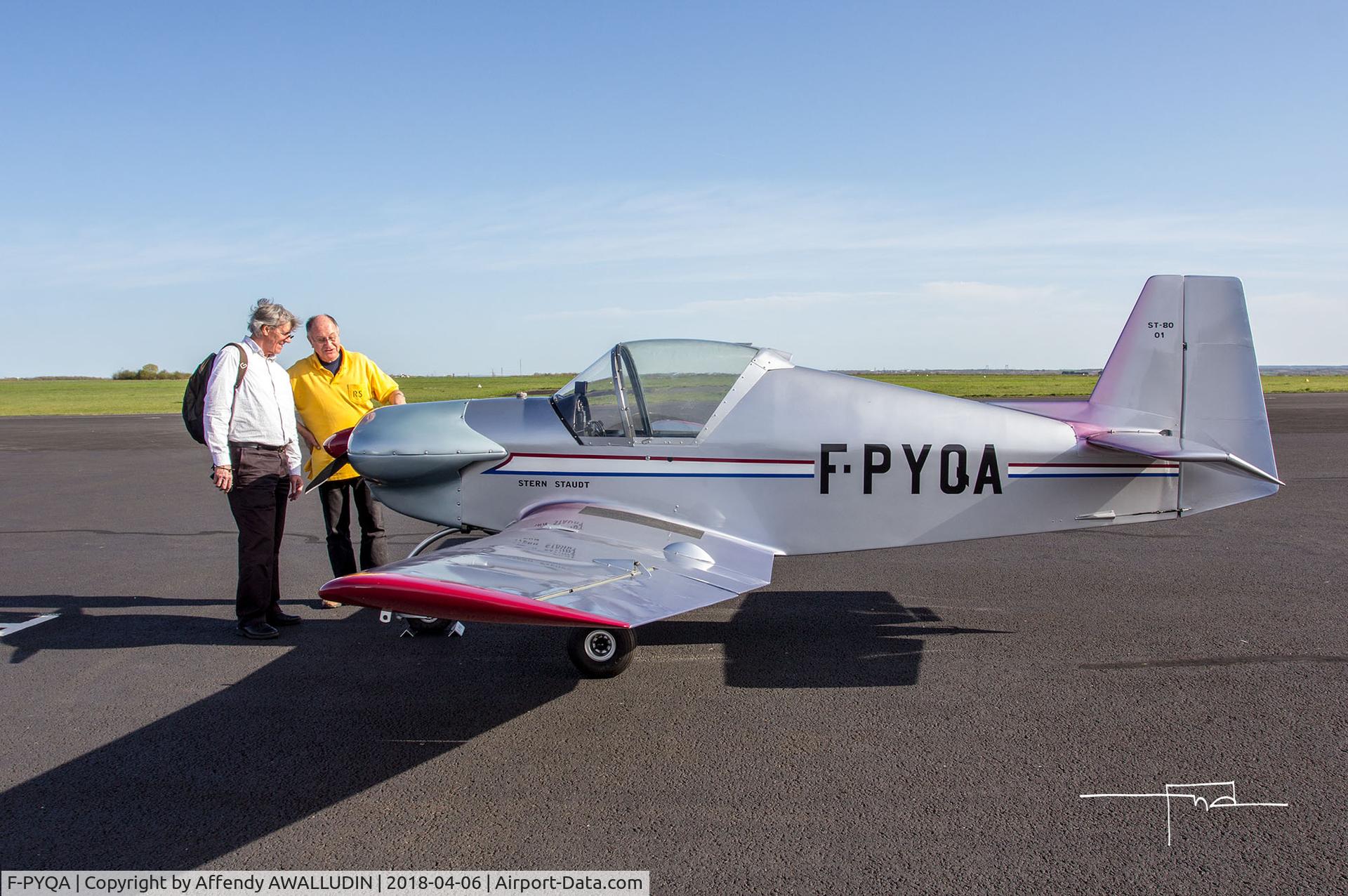 F-PYQA, Constructeur Amateur STERN/STAUDT ST 80 C/N 01, A unique single seater homemade Stern/Staudt built 1983