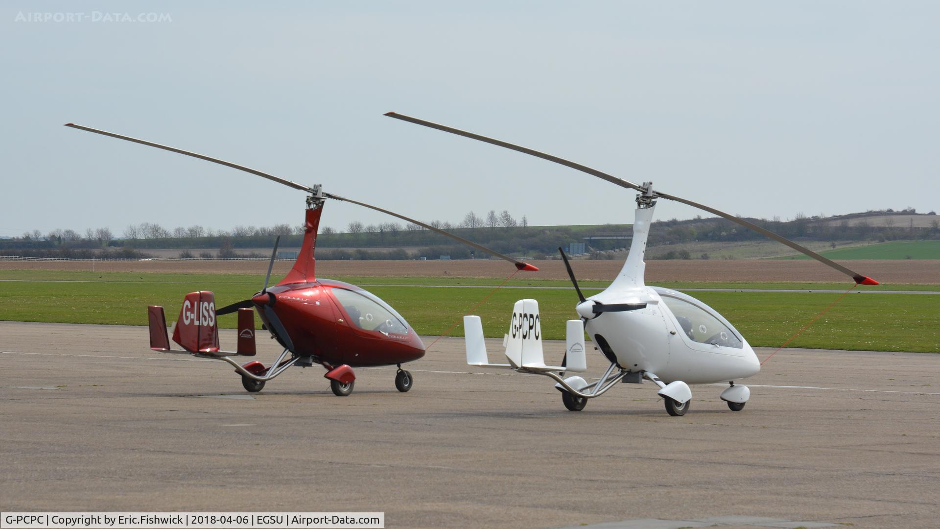 G-PCPC, 2015 Rotorsport UK Calidus C/N RSUK/CALS/026, 5. G-PCPC visiting The Imperial War Museum, Duxford, Apr, 2018