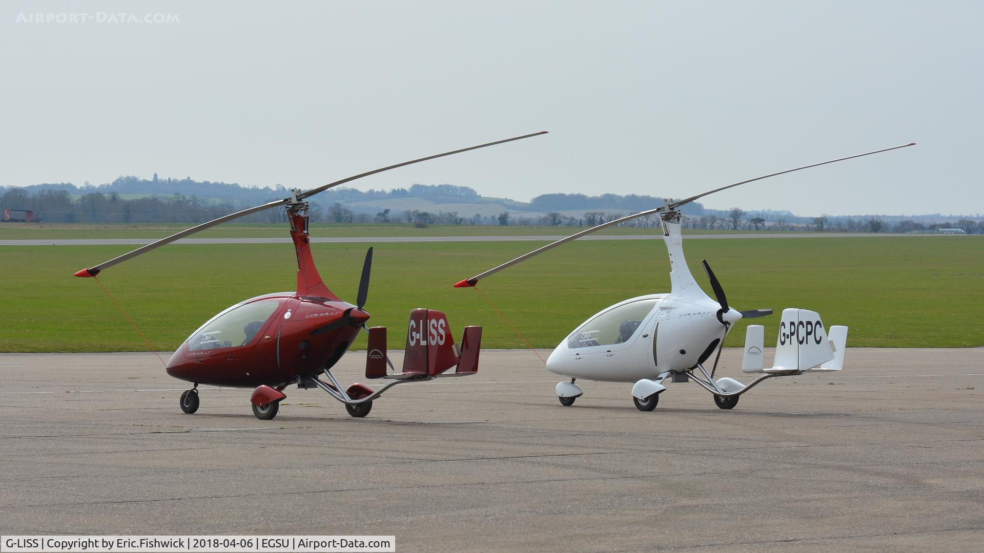 G-LISS, 2011 Rotorsport UK Calidus C/N RSUK/CALS/019, 5. G-LISS visiting The Imperial War Museum, Duxford, Apr, 2018
