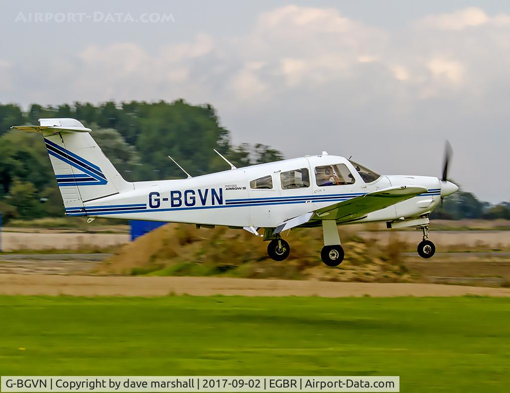 G-BGVN, 1979 Piper PA-28RT-201 Arrow IV Arrow IV C/N 28R-7918168, Inbound