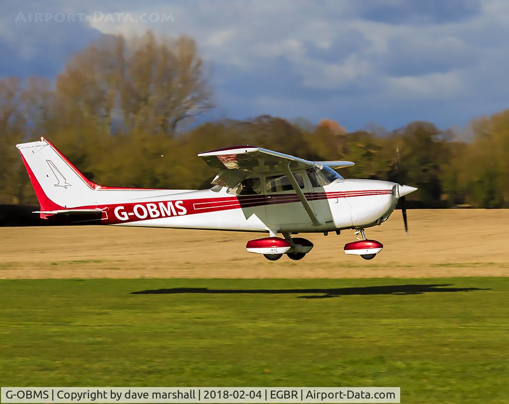 G-OBMS, 1977 Reims F172N Skyhawk C/N 1584, Sporting new colours