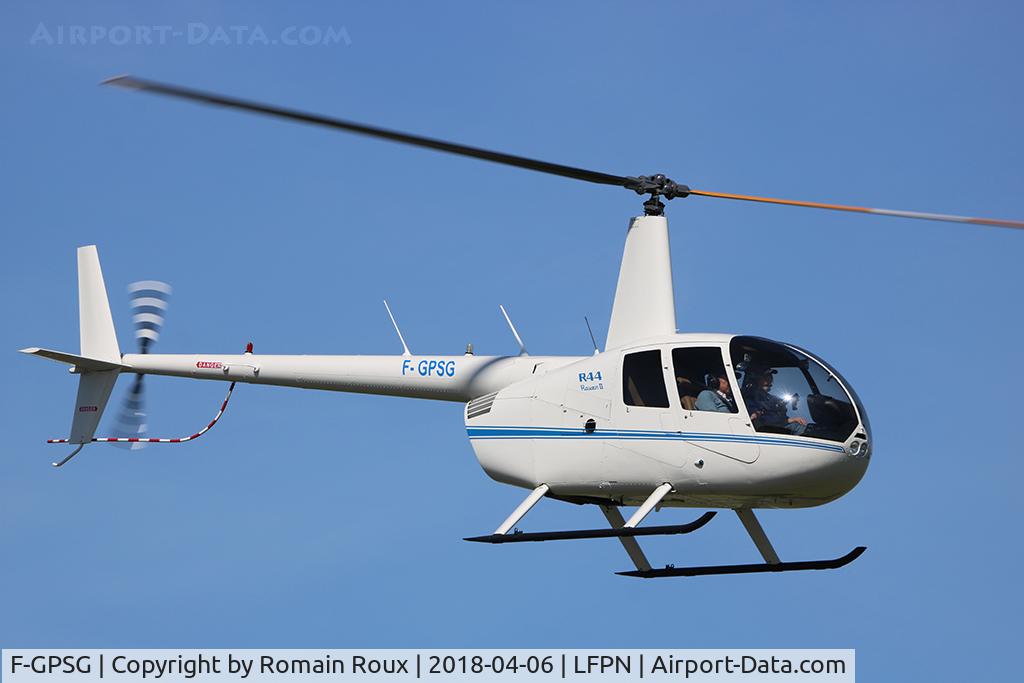 F-GPSG, 2009 Robinson R44  Raven II C/N 12953, Take off