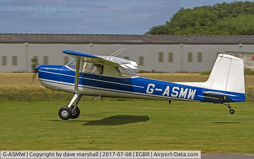G-ASMW, 1963 Cessna 150D C/N 150-60247, Take off