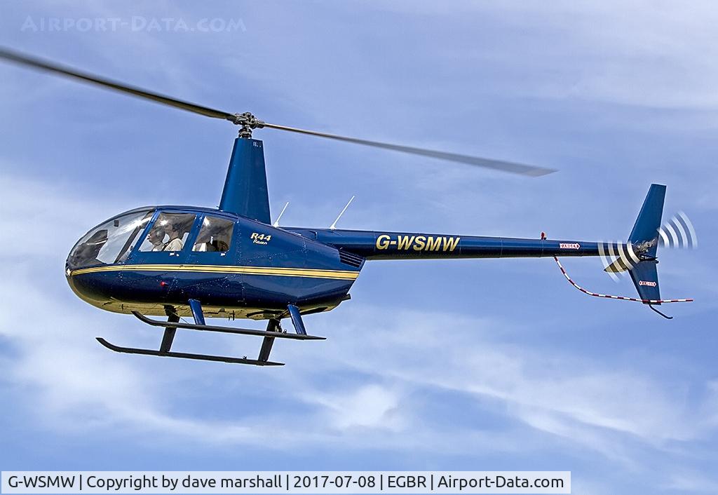 G-WSMW, 2009 Robinson R44 Raven C/N 2068, Arrival