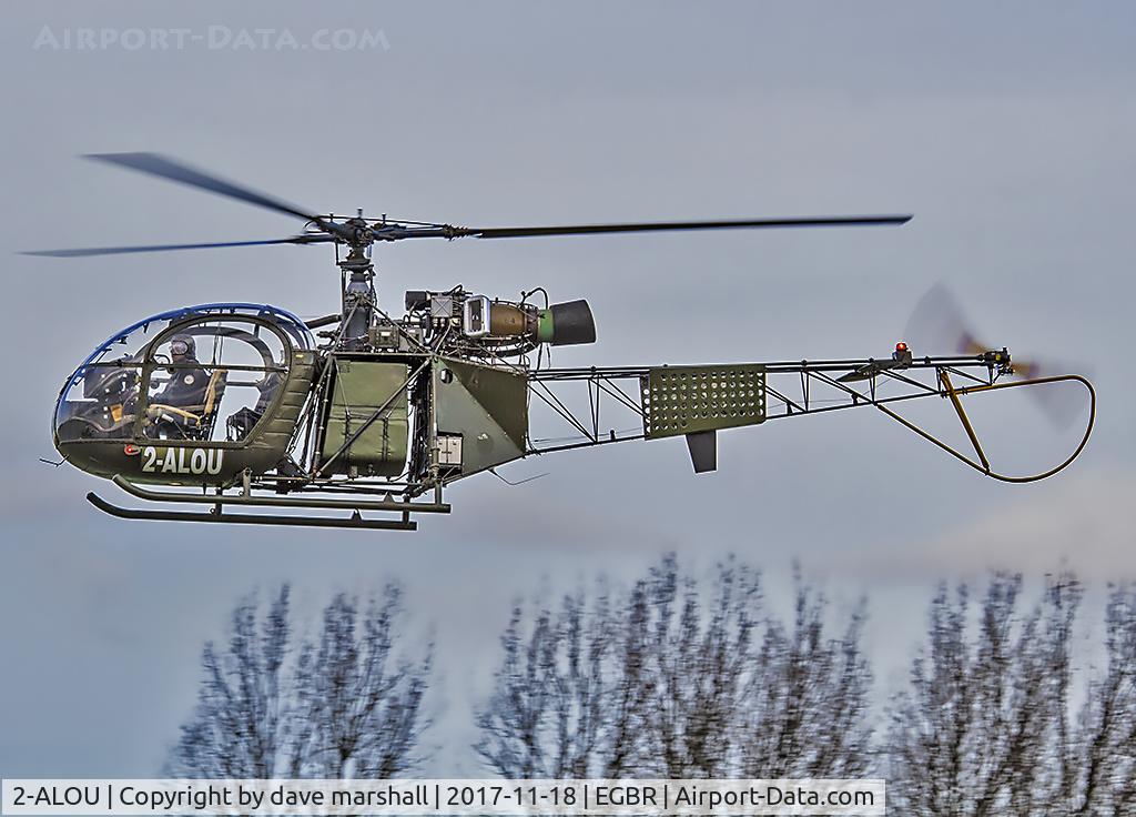 2-ALOU, 1961 Sud Aviation Alouette AH.2 C/N 1583, Fuel stop
