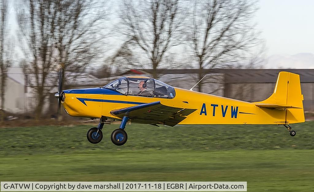 G-ATVW, 1966 Druine D-62B Condor C/N RAE/615, Colourful!!!