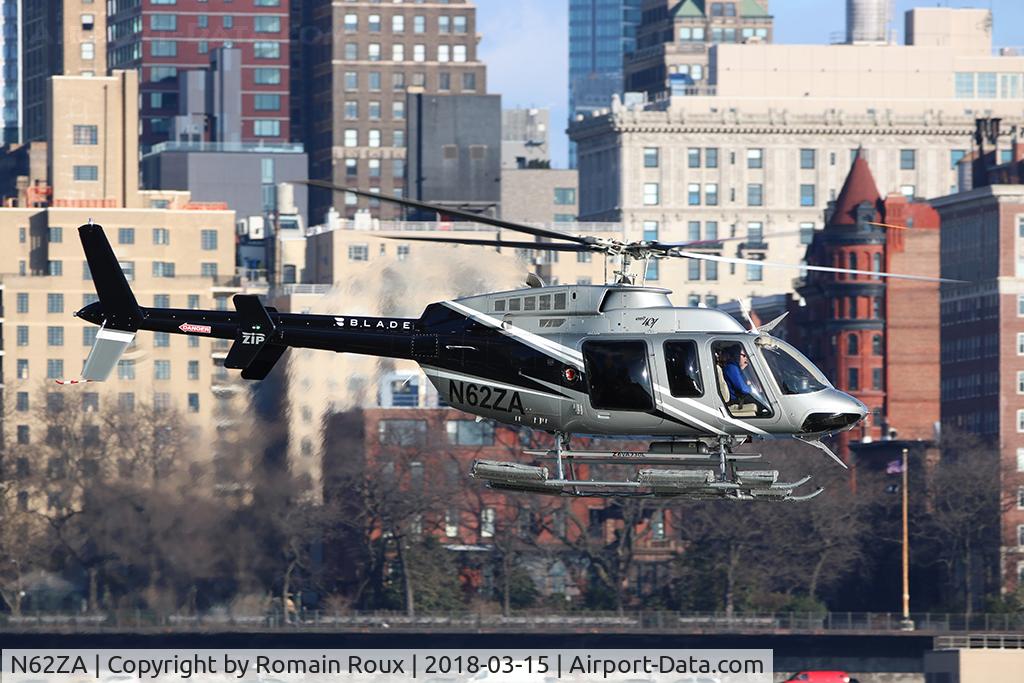 N62ZA, 2014 Bell 407 C/N 54155, Downtown Manhattan Heliport - KJRB