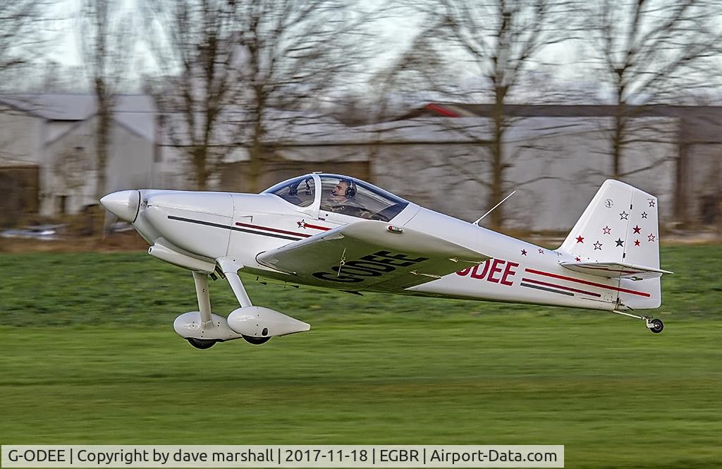 G-ODEE, 2002 Vans RV-6 C/N PFA 181A-13173, Concentration evident!!