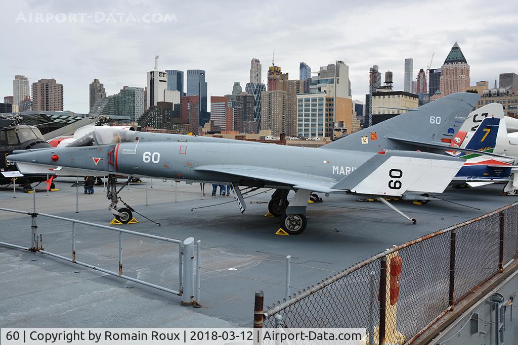60, Dassault Etendard IV.M C/N 21, Intrepid Sea-Air-Space Museum