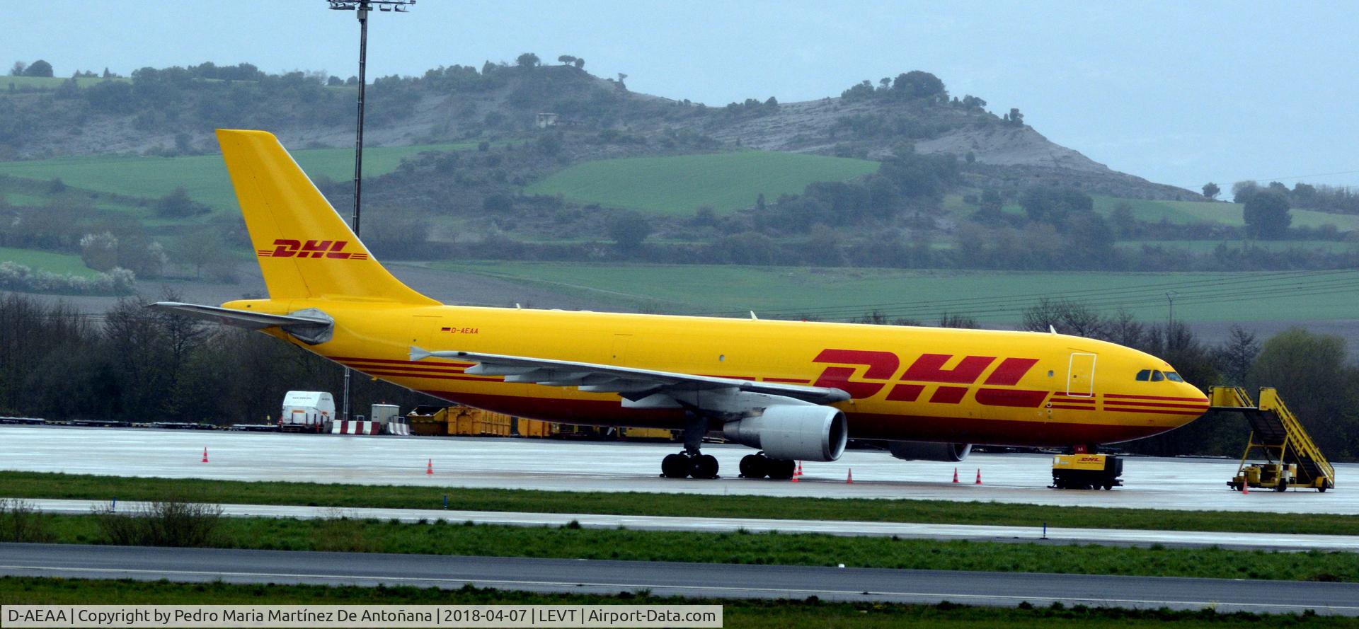D-AEAA, 1994 Airbus A300B4-622R(F) C/N 743, Foronda - Vitoria-Gasteiz - España