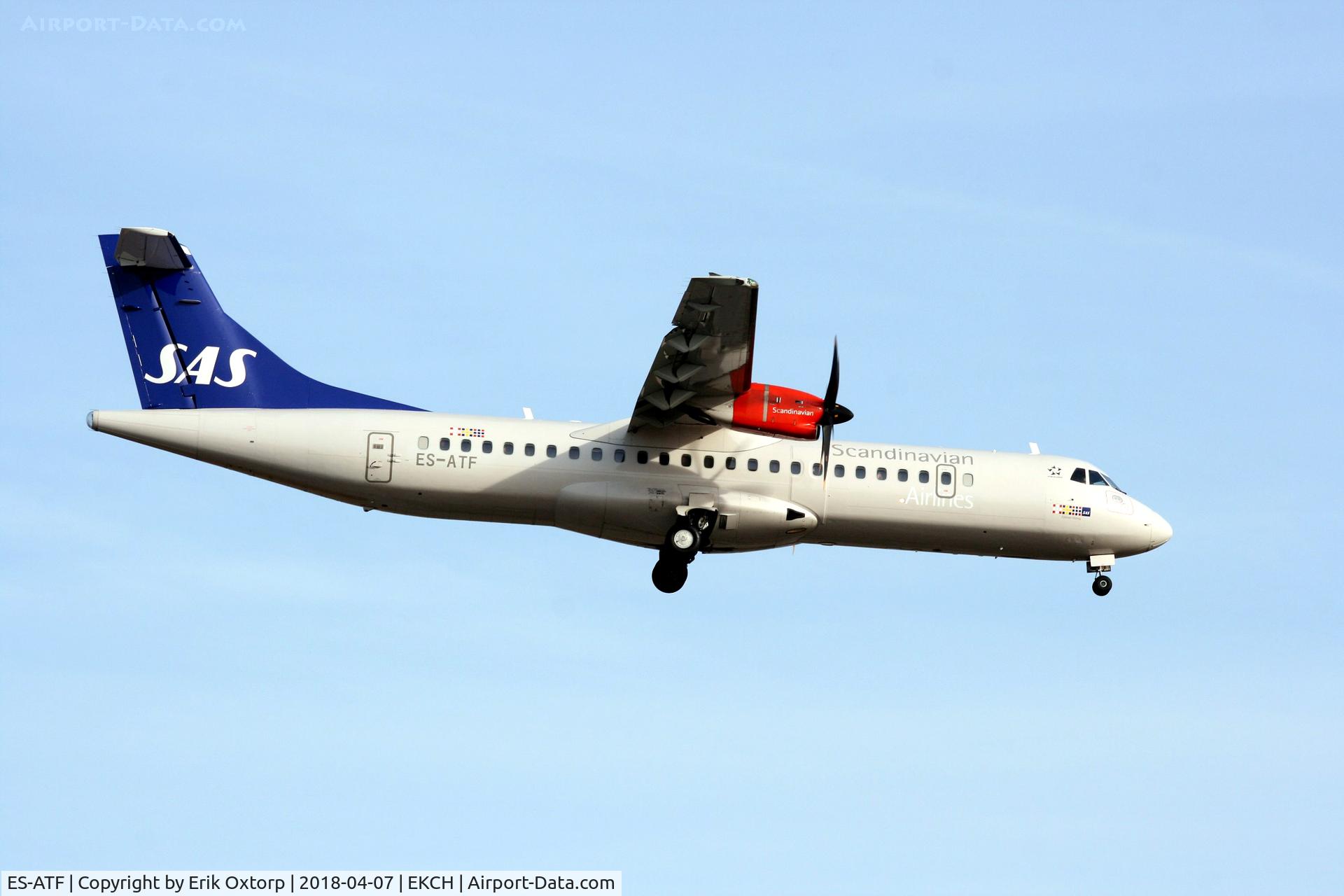 ES-ATF, 2013 ATR 72-600 (72-212A) C/N 1131, ES-ATF landing rw 22L