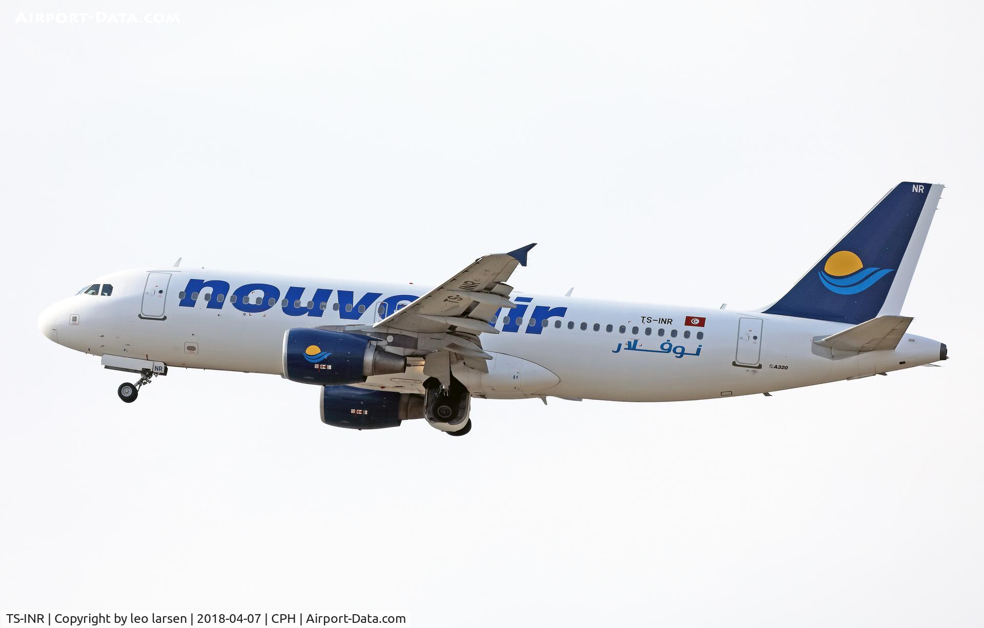 TS-INR, 2014 Airbus A320-214 C/N 3487, Copenhagen 7.4.2018