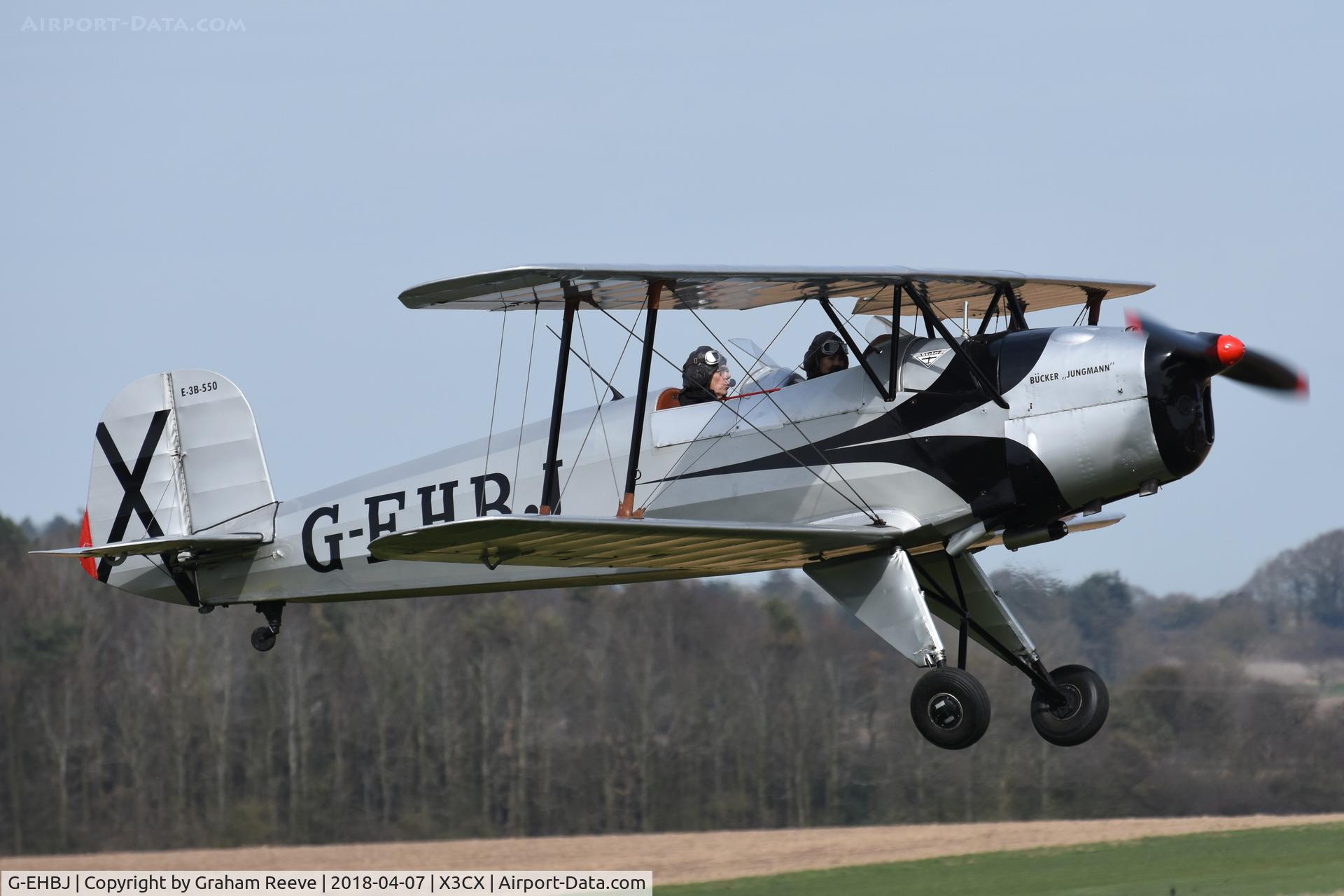 G-EHBJ, 1954 CASA 1-131E Series 2000 C/N 2150, Departing from Northrepps.