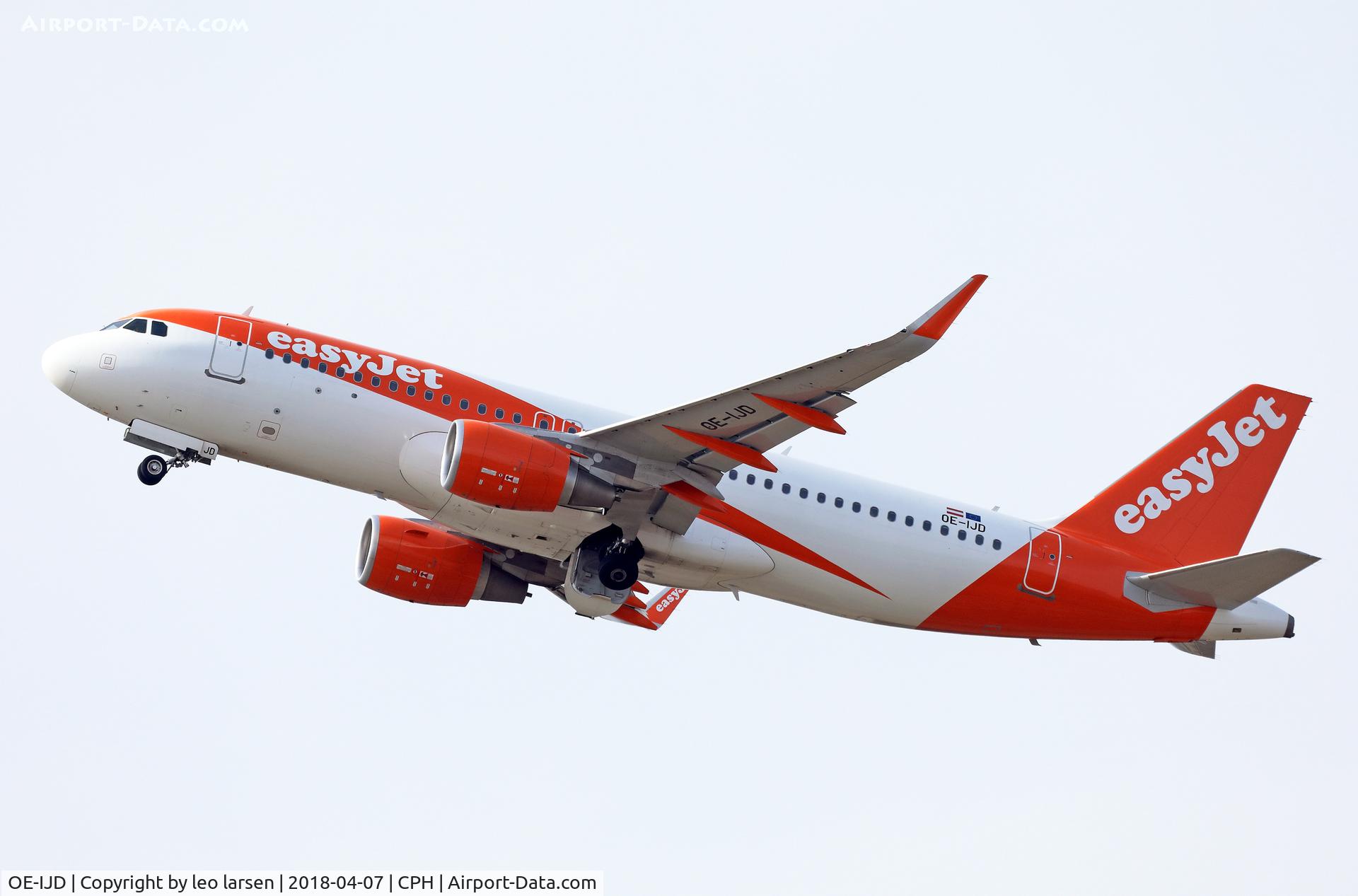 OE-IJD, 2017 Airbus A320-214 C/N 7665, Copenhagen 47.4.2018