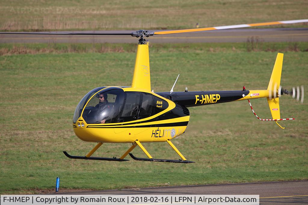 F-HMEP, 2010 Robinson R44  Raven II C/N 12961, Take off