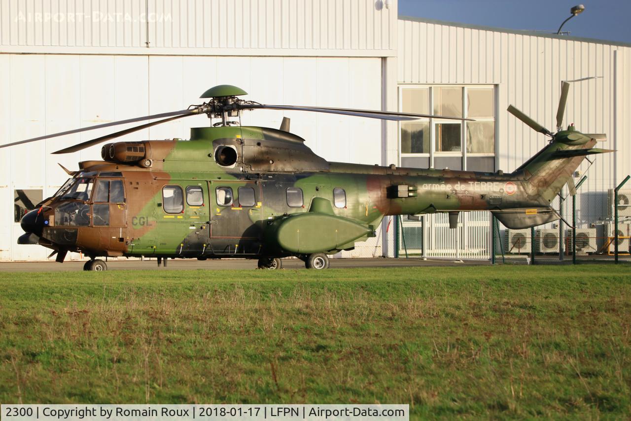 2300, Aérospatiale AS-532UL Cougar C/N 2300, Parked