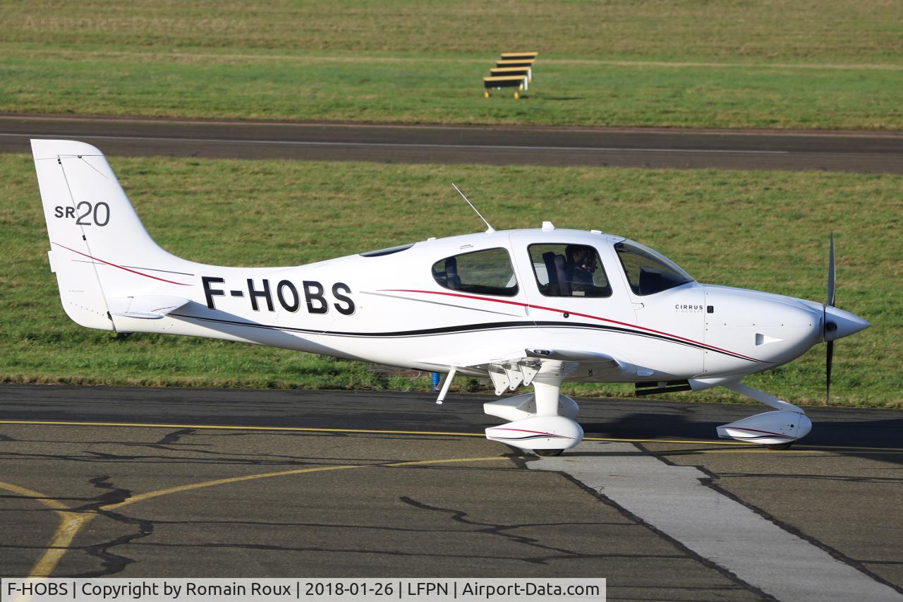 F-HOBS, Cirrus SR20 C/N 2234, Taxiing