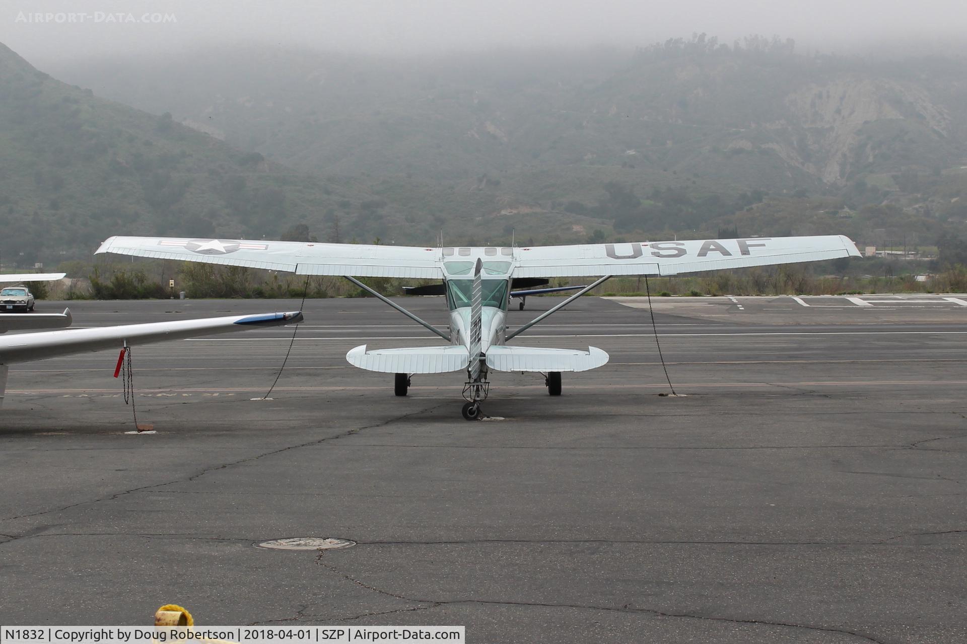 N1832, 1964 Cessna Ector 305A C/N 2004, 1964 Cessna ECTOR 305A, Continental O-470-11 213 Hp