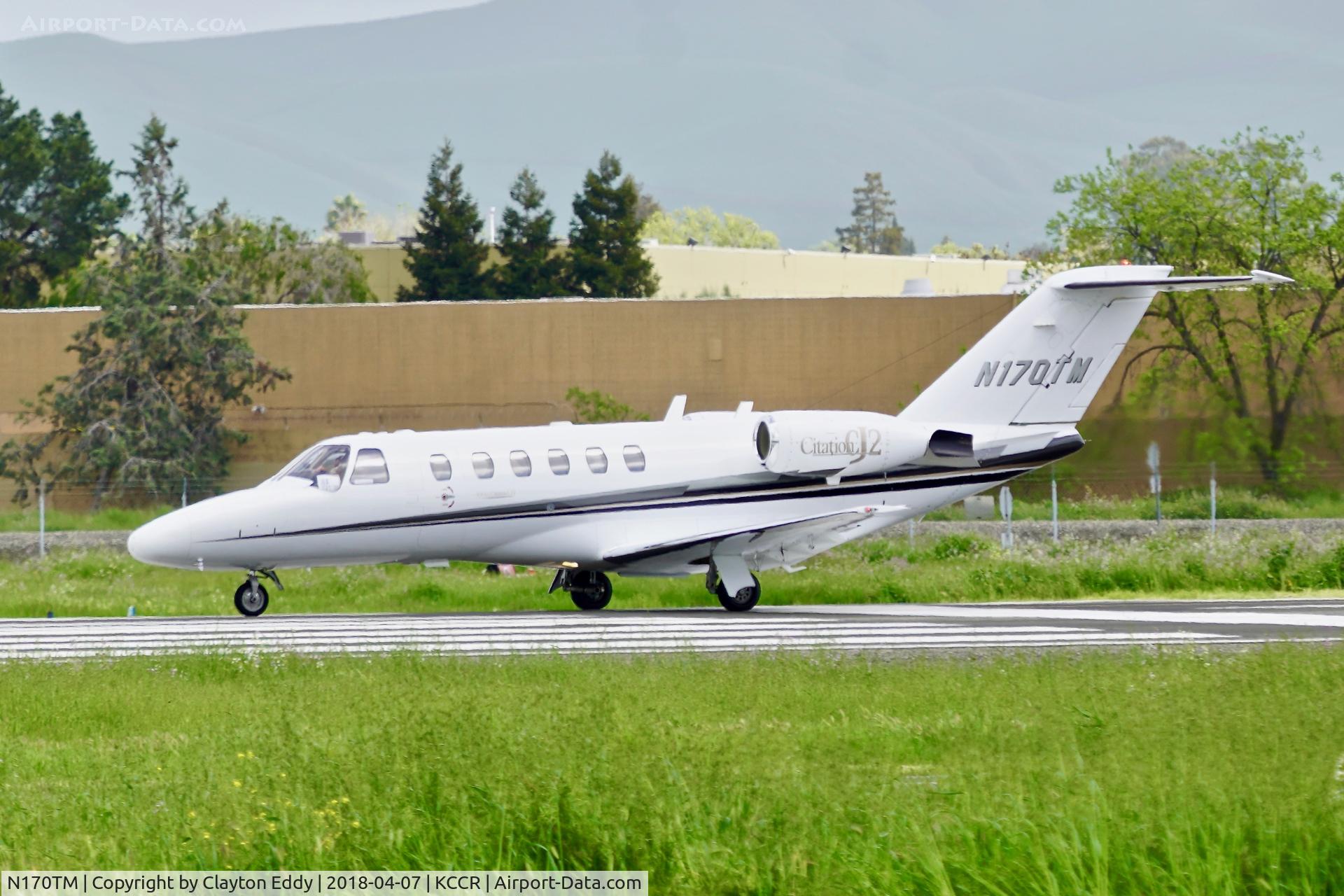 N170TM, 2002 Cessna 525A CitationJet CJ2 C/N 525A0100, Buchanan Field Concord California 2018.