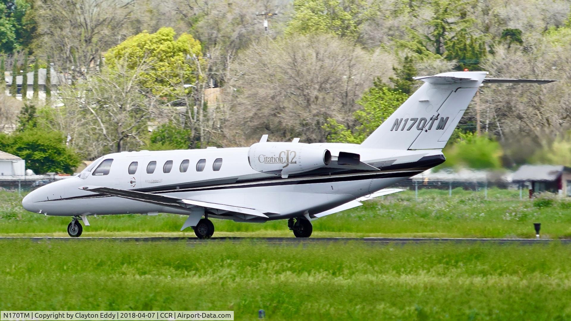 N170TM, 2002 Cessna 525A CitationJet CJ2 C/N 525A0100, Buchanan Field Concord California 2018.