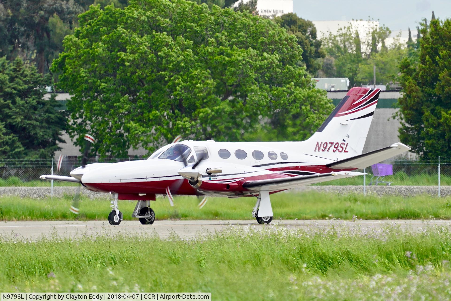 N979SL, 1981 Cessna 425 Conquest I C/N 425-0143, Buchanan Field Concord California 2018.