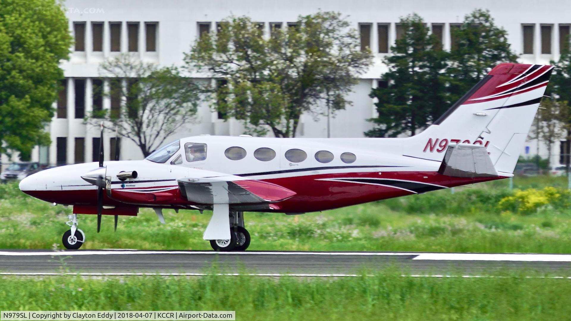 N979SL, 1981 Cessna 425 Conquest I C/N 425-0143, Buchanan Field Concord California 2018.