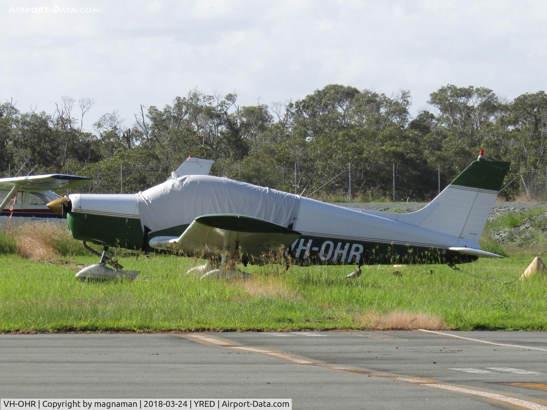 VH-OHR, 1971 Piper PA-28-140 Cherokee Cruiser C/N 28-7225092, at redcliffe