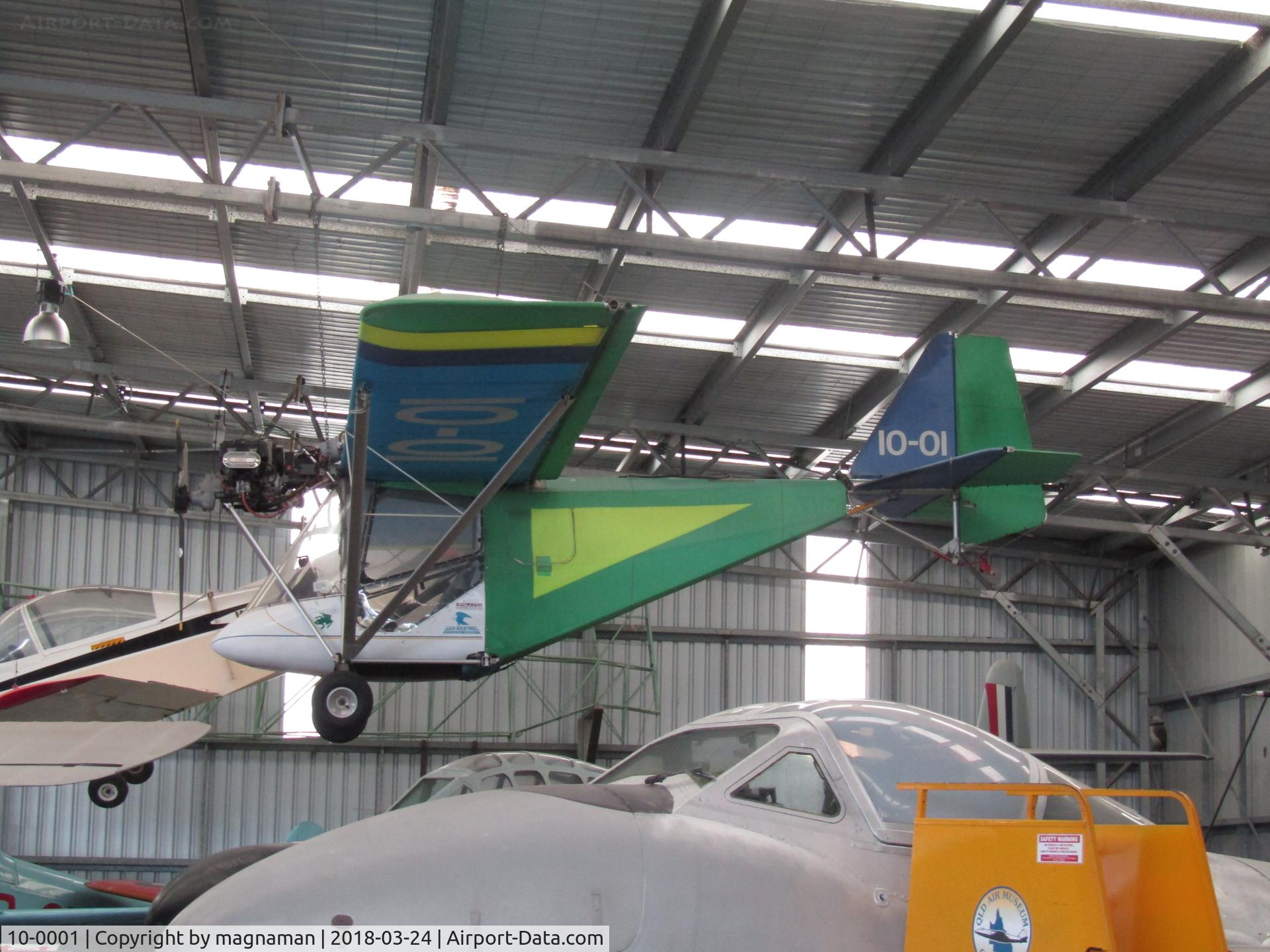 10-0001, Kea Kestrel Kermit C/N 001, At fantastic Caloundra Museum