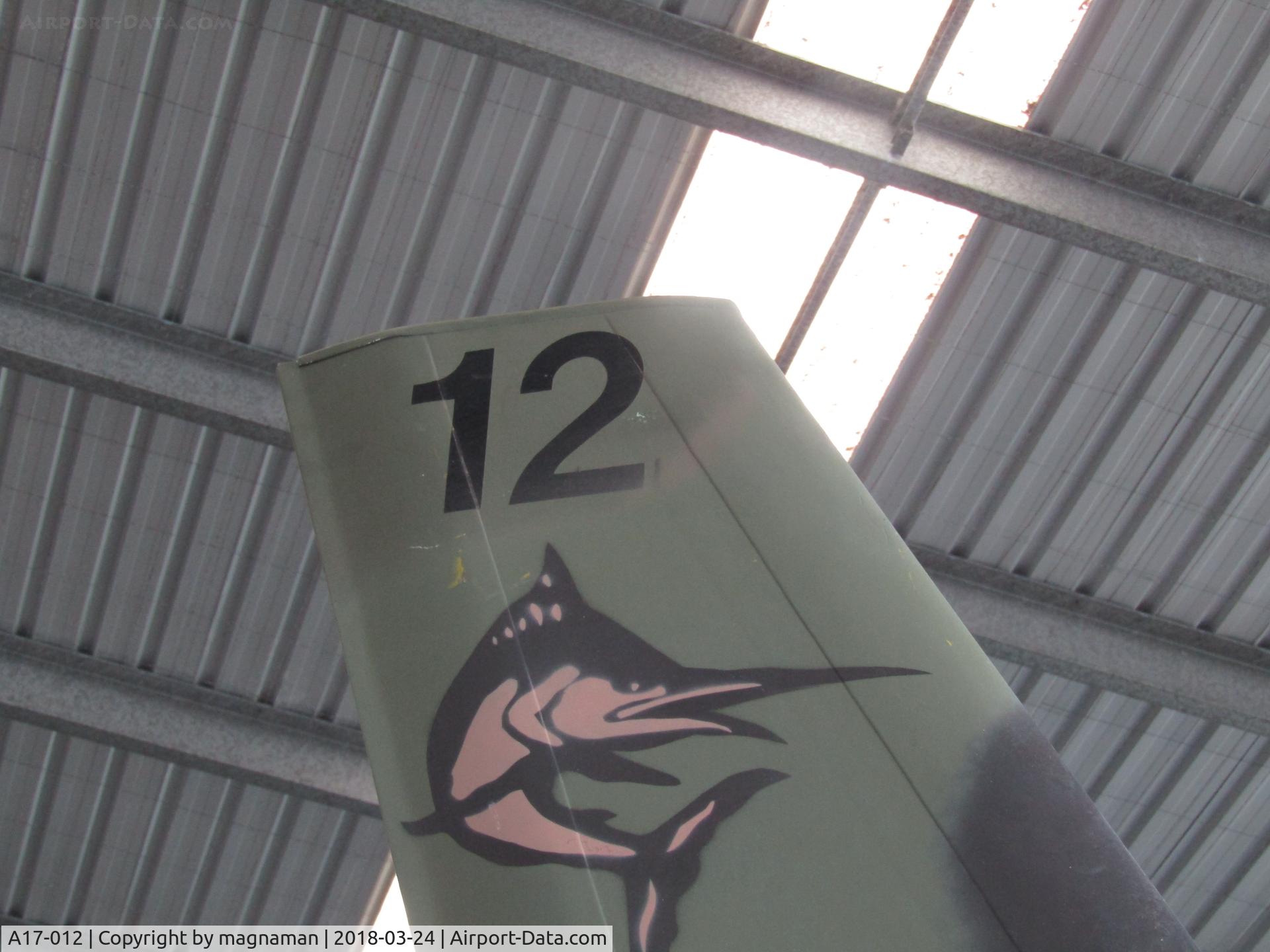 A17-012, Commonwealth CA-32 Kiowa C/N 44512, close up of tail insignia