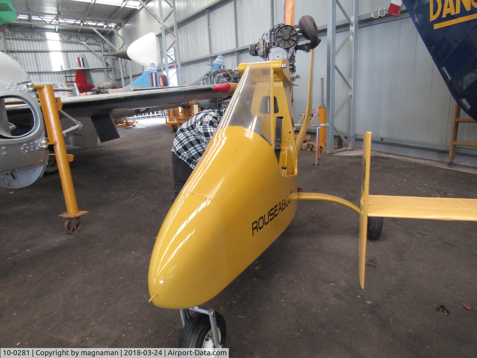 10-0281, Seabird Aviation Rouseabout C/N 003, At Caloundra Museum